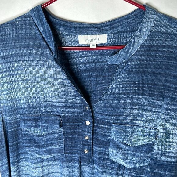 Women’s mystyle sleeveless top 3X - Picture 2 of 2